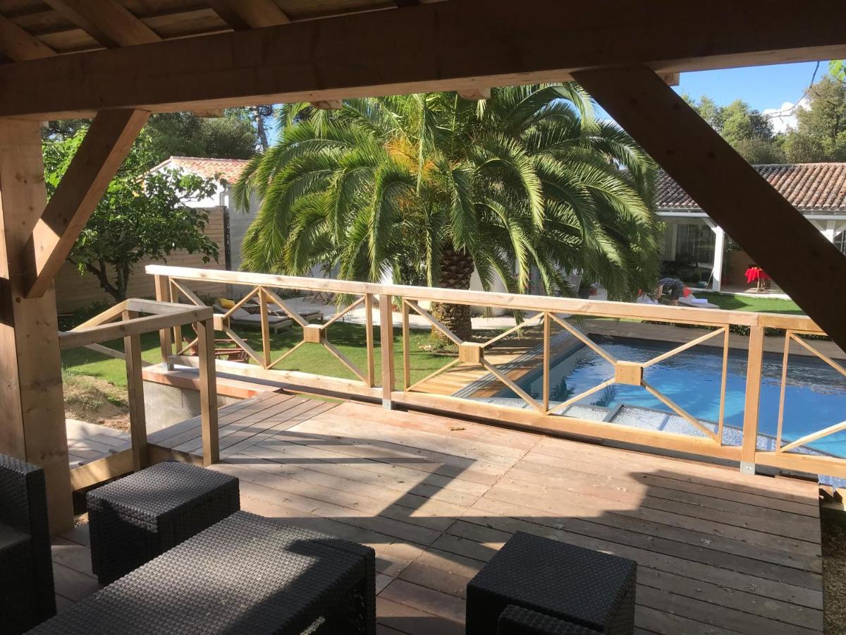 La Maison De La Dune - Chambres Climatisees - Jacuzzi 1Ere Seance Offerte - Piscine Chauffee Avec Abri Amovible - Plage Situee A 200M, Acces Direct Par Le Bois Ла-Куард-сюр-Мер Екстер'єр фото
