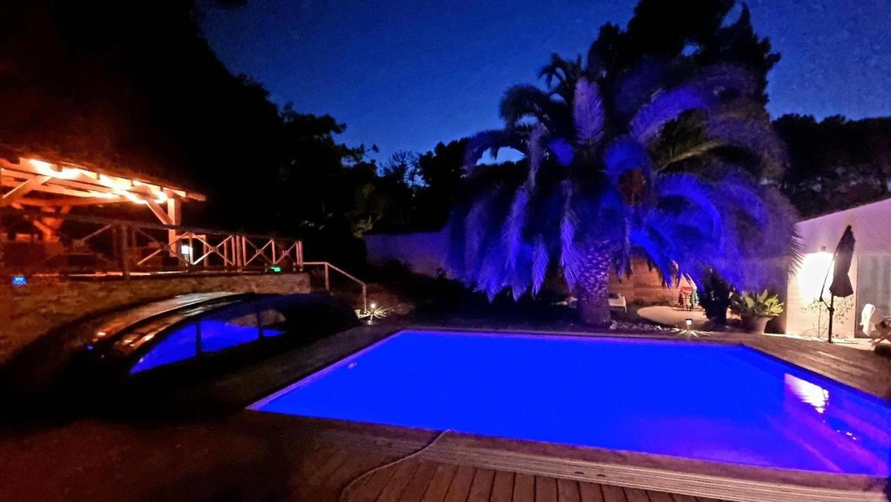 La Maison De La Dune - Chambres Climatisees - Jacuzzi 1Ere Seance Offerte - Piscine Chauffee Avec Abri Amovible - Plage Situee A 200M, Acces Direct Par Le Bois Ла-Куард-сюр-Мер Екстер'єр фото